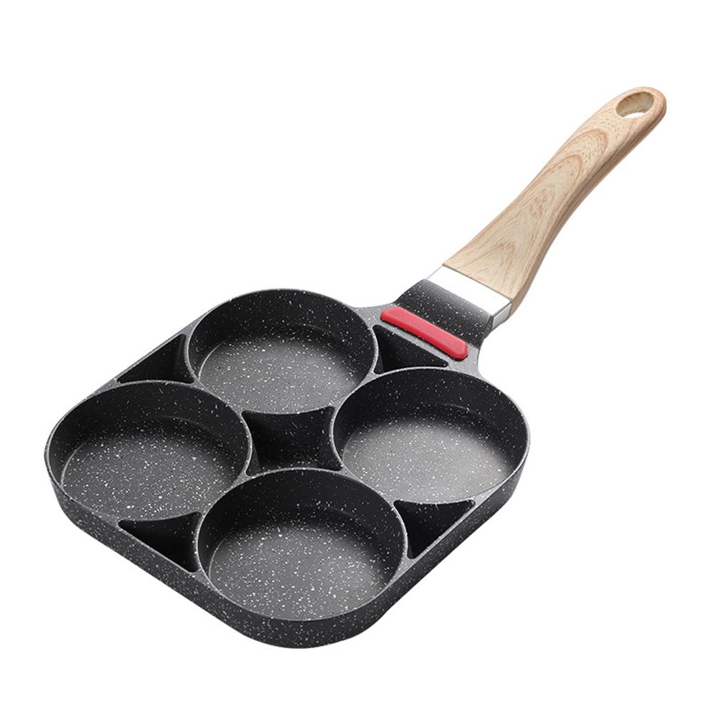 Multi Section Frying Pan For Eggs Burgers And Omelettes