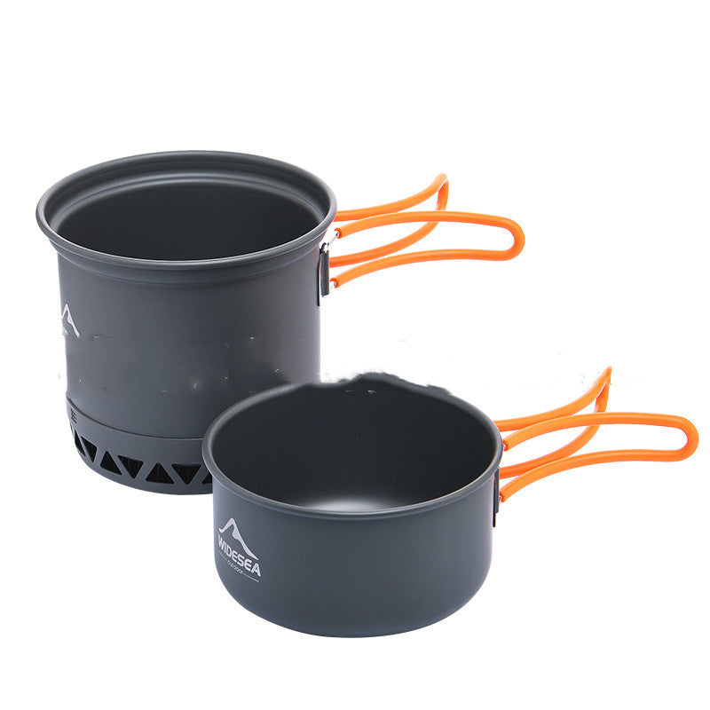 Widesea Camping Cookware Set Outdoor Travel Kitchen Pot Set
