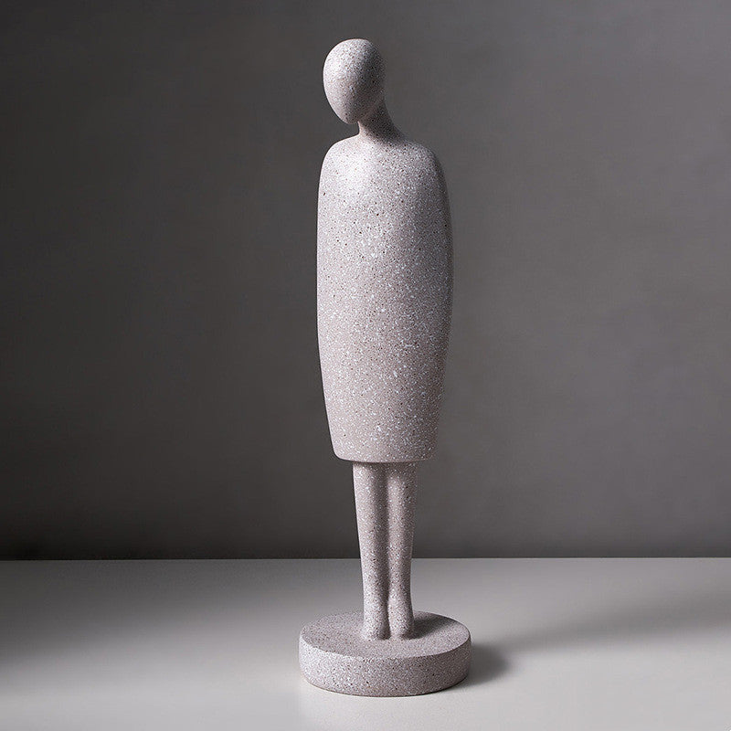 Nordic Abstract Love Figure Sculpture Living Room Decor