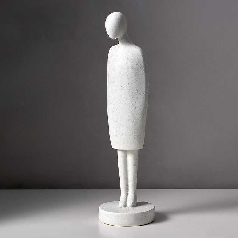 Nordic Abstract Love Figure Sculpture Living Room Decor