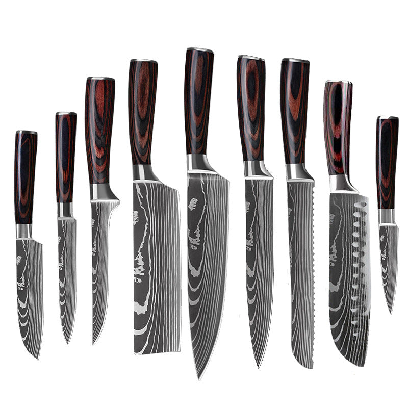 Chef Kitchen Knife Set 6-10 Piece Cooking Set