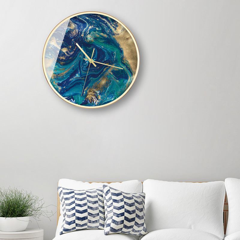 Modern Simple Quartz Wall Clock For Living Room Decor