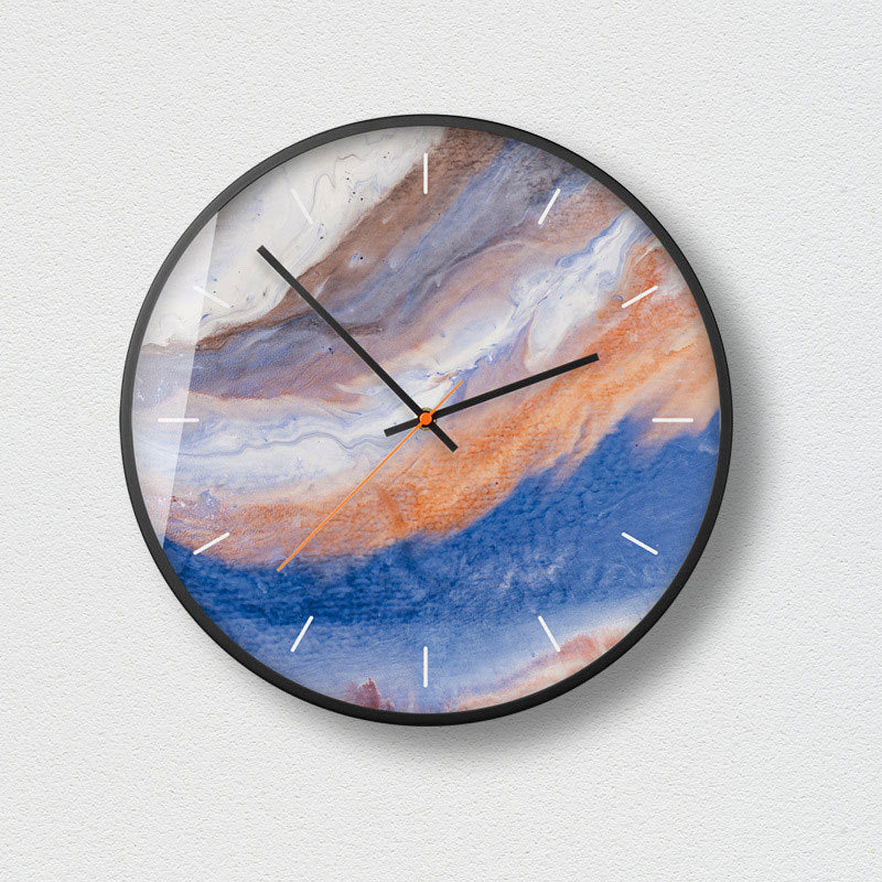 Modern Simple Quartz Wall Clock For Living Room Decor