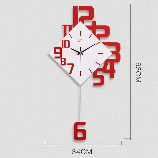 Personalized Wooden Digital Wall Clock Decor