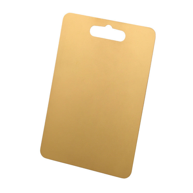 Titanium Plated Stainless Steel Cutting Board For Durable Food Prep
