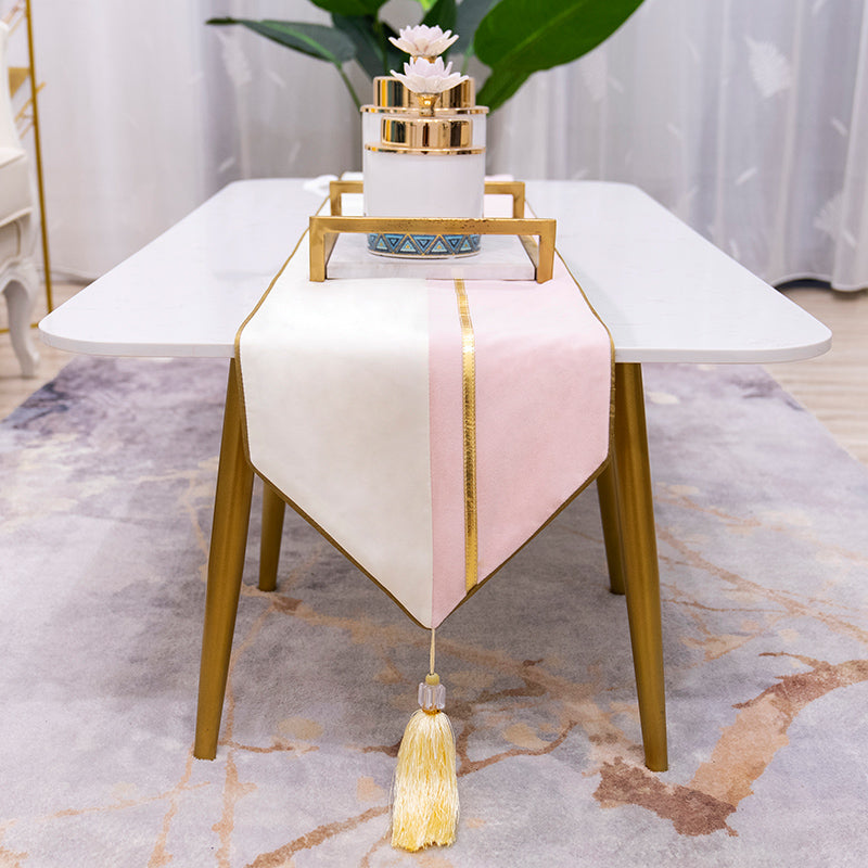 Simple Nordic Table Runner Light Luxury Coffee Table Cover