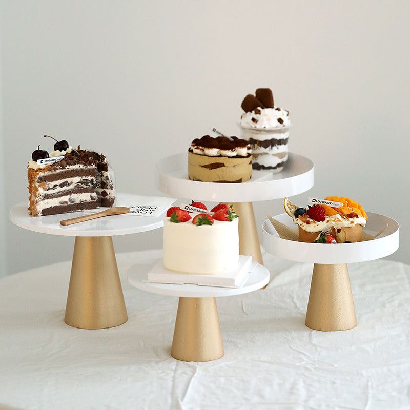 Nordic Style Cake Stand Photo Prop Dessert Tray