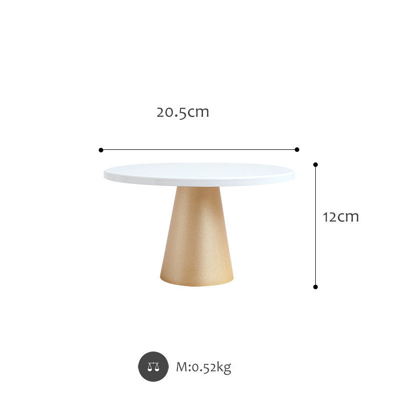 Nordic Style Cake Stand Photo Prop Dessert Tray