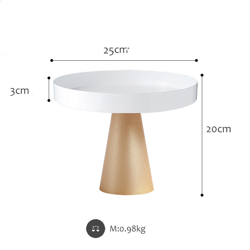 Nordic Style Cake Stand Photo Prop Dessert Tray