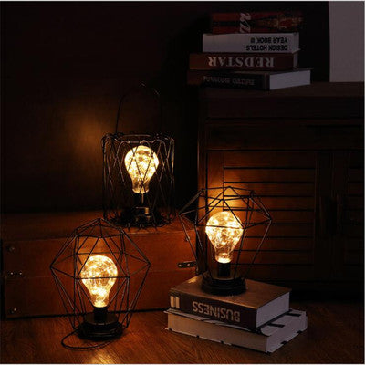 Minimalist Hollow Table Lamp Modern Decorative Lighting Fixture