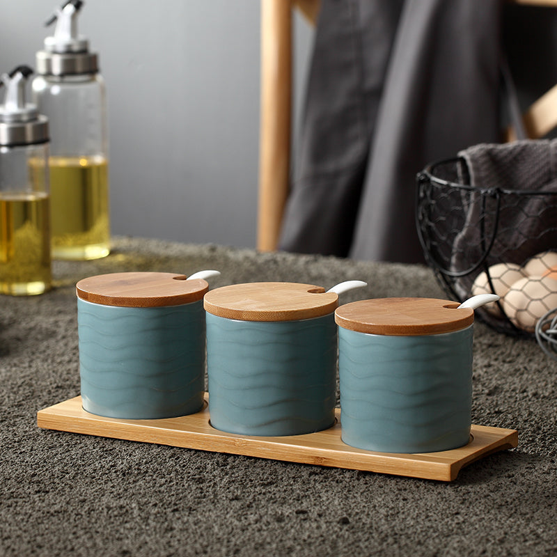 Ceramic Kitchen Seasoning Jar