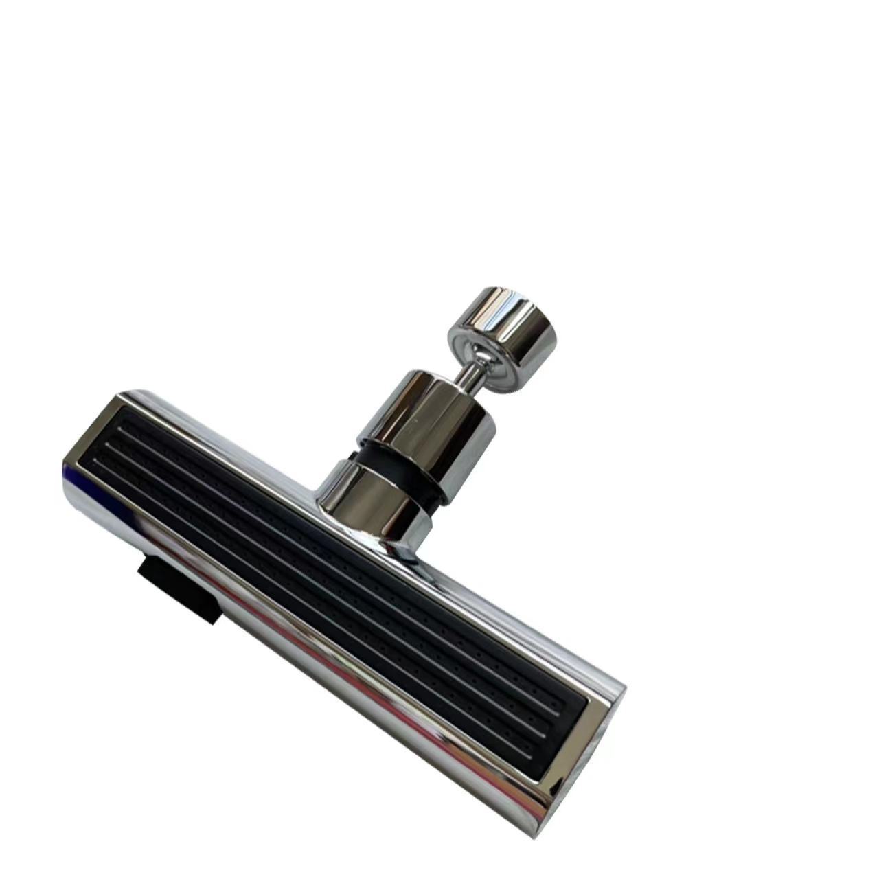 Universal Rotating Waterfall Kitchen Faucet Bubbler Attachment