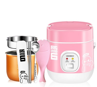 Mini Automatic Rice Cooker For One Person Steaming Meals