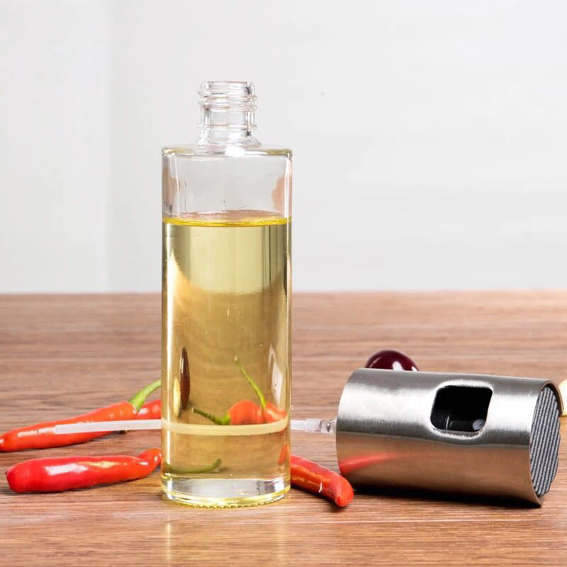 Glass Oil And Vinegar Spray Bottle