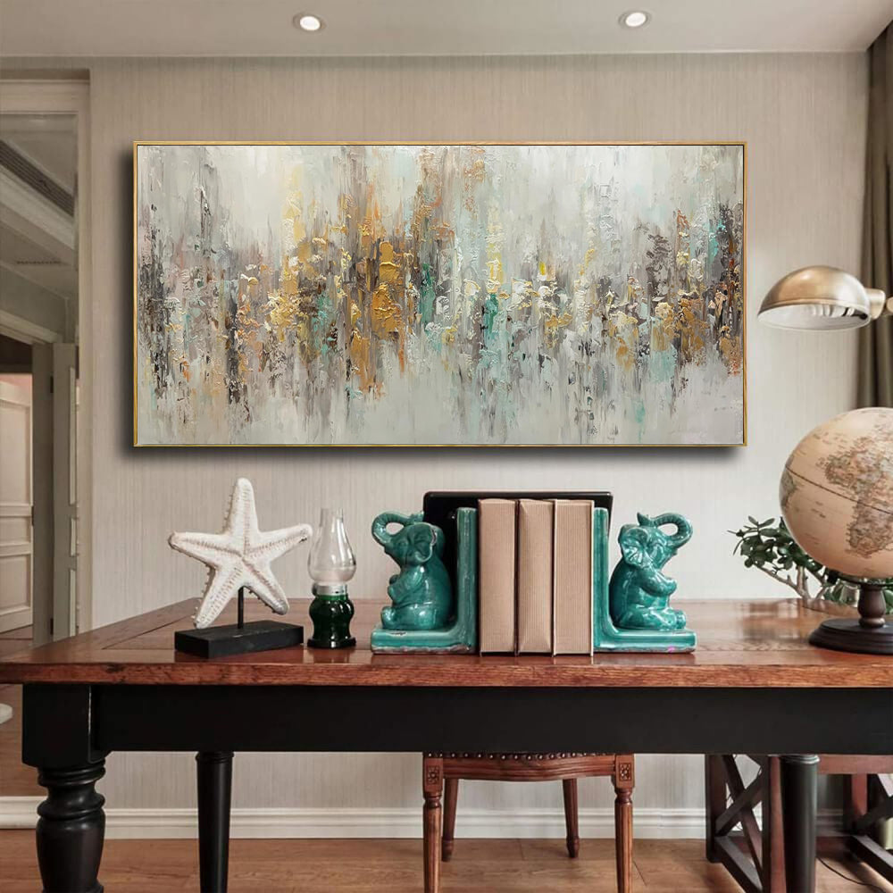 Luxury Abstract Canvas Oil Painting Wall Art Decor