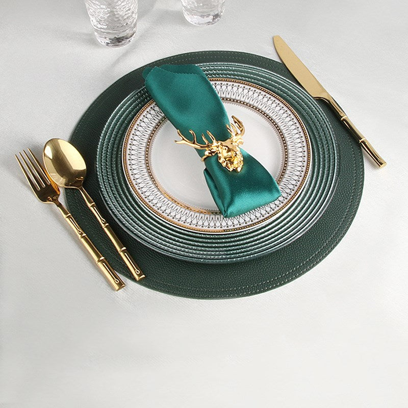Nordic Luxury Ceramic Dinner Plate Set Decorative Tableware