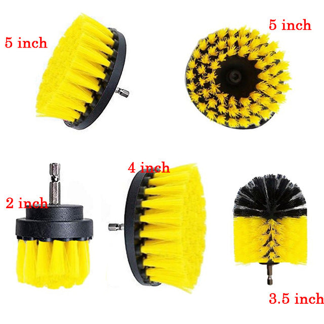 Electric Drill Brush Cleaner Kitchen Floor And Car Tires