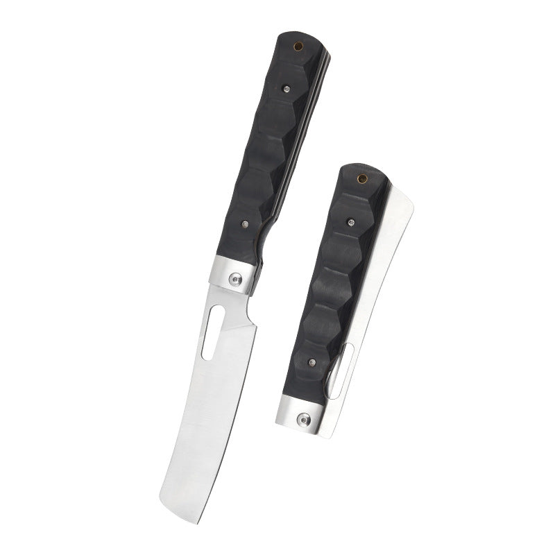 Household Knife Set Including Bread Kitchen And Folding Knives