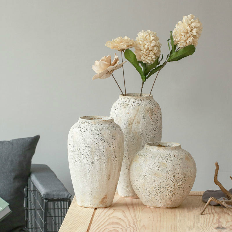 Ceramic Vase For Dried Flower Arrangement Decorative Home Decor