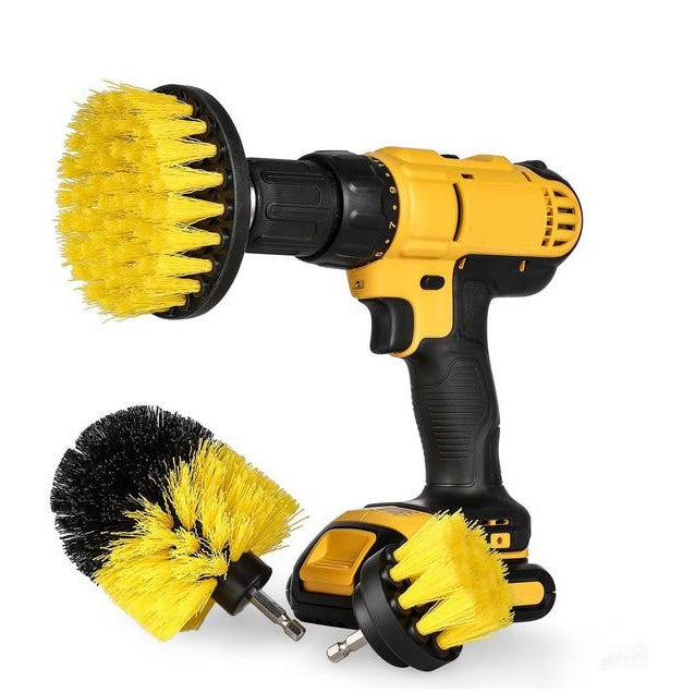 Electric Drill Brush Cleaner Kitchen Floor And Car Tires