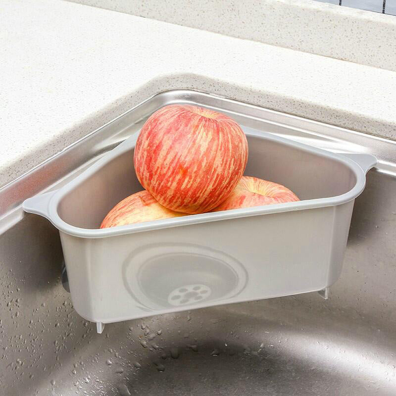 Triangle Kitchen Sink Storage Rack Sponge Drain Holder