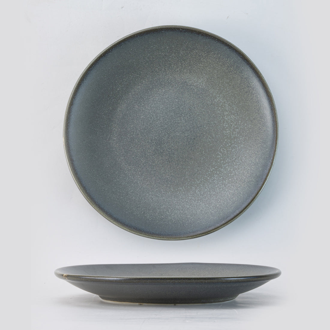 Frosted Minimalist Kitchen Plates And Tableware