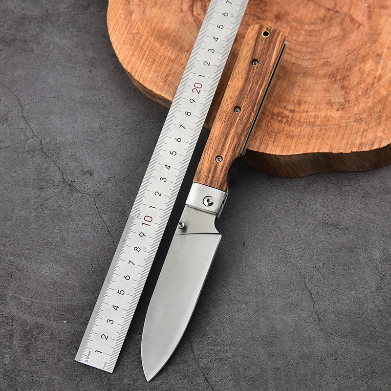 Household Knife Set Including Bread Kitchen And Folding Knives