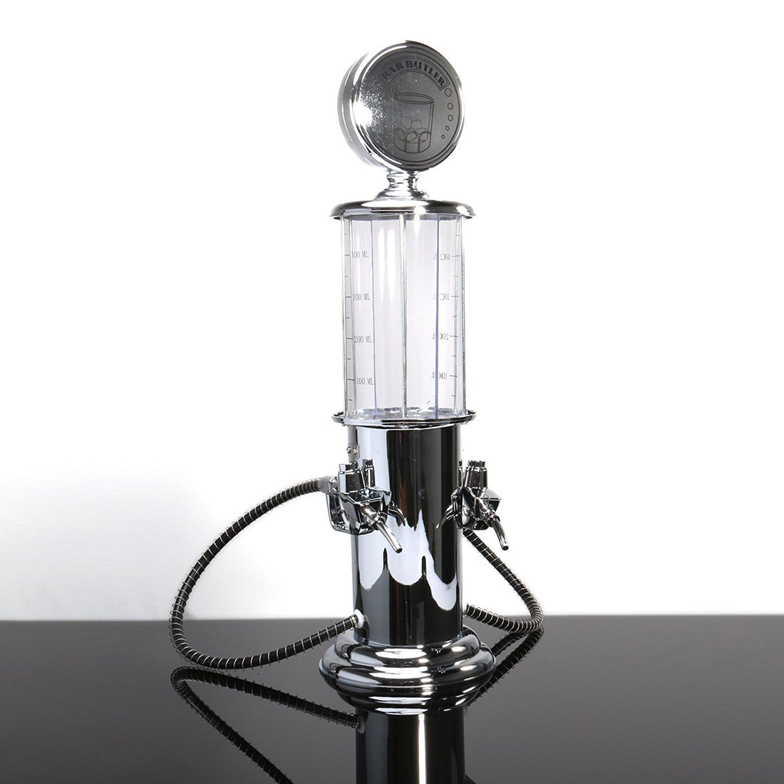 Mini Beer Dispenser Machine With Double Pump Transparent Design
