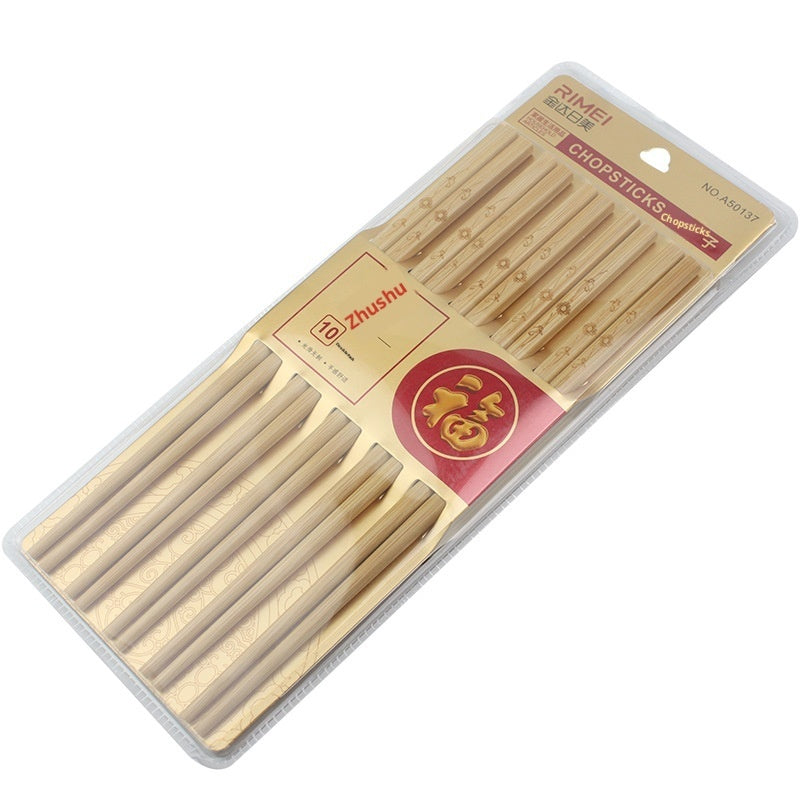 Household Kitchen Wooden Chopsticks Bamboo Chopsticks
