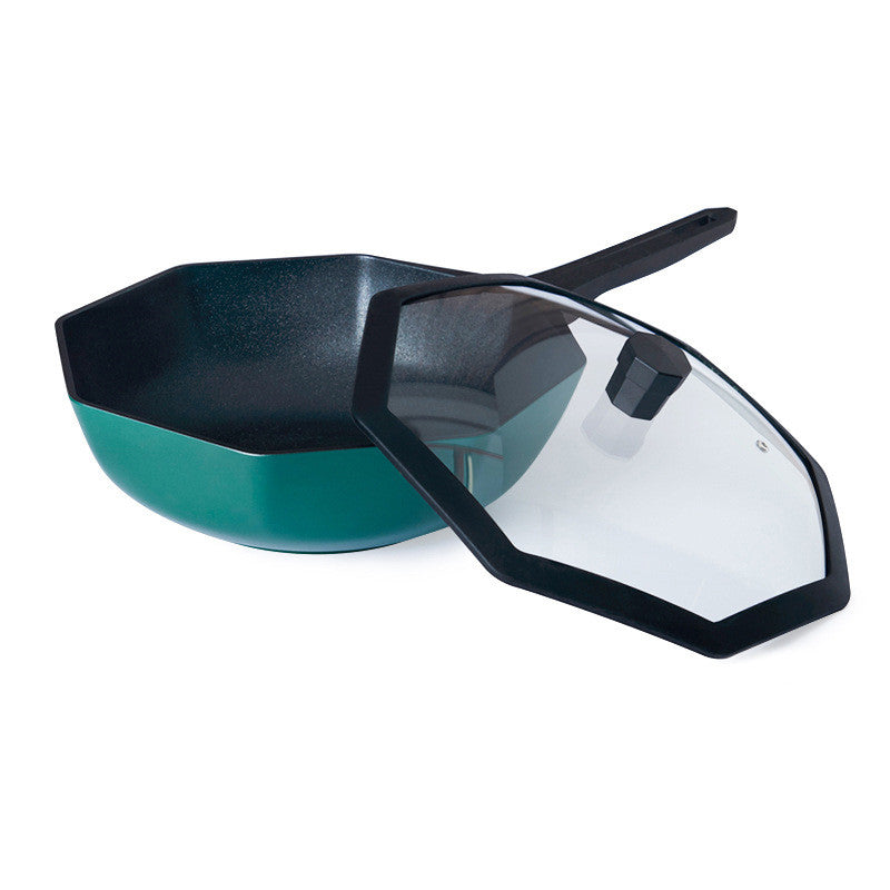 Non-Stick Star Anise Wok For Gas Stove