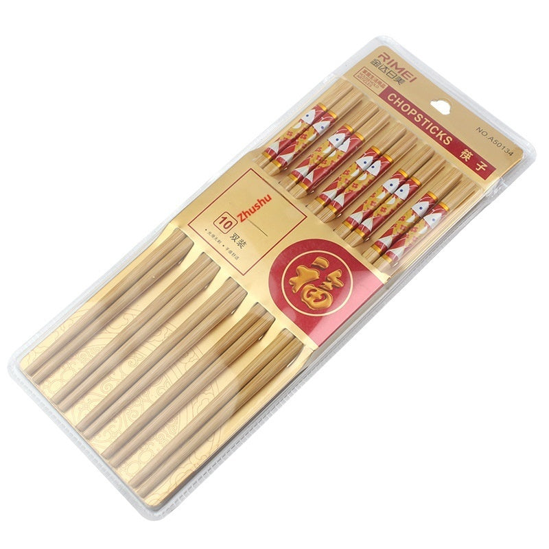 Household Kitchen Wooden Chopsticks Bamboo Chopsticks