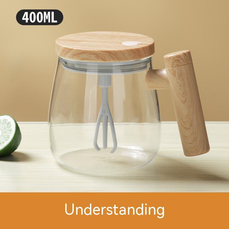 400ML Electric Self Stirring Coffee Mug Kitchen Cup