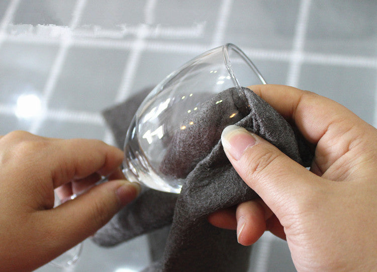 Thickened Microfiber Cleaning Cloth Glass And Car Polish