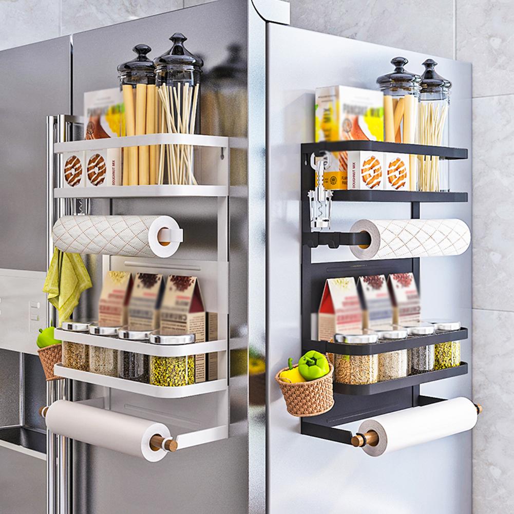 Wall Mounted Kitchen Side Storage Shelf
