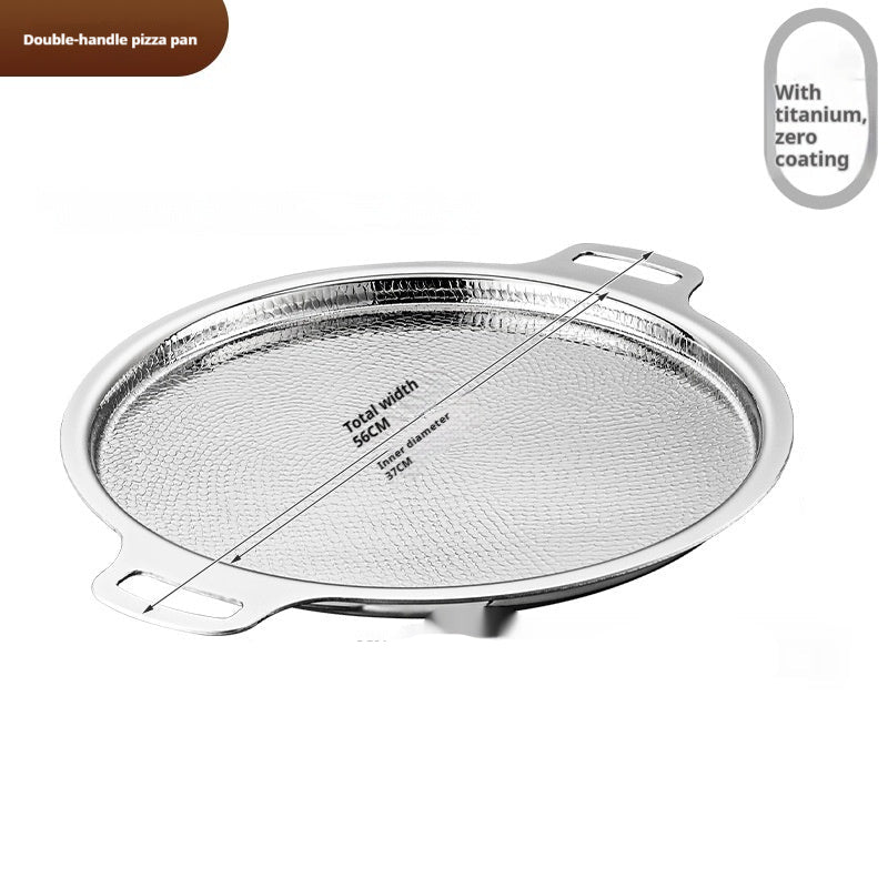 Premium Pure Titanium Pizza Frying Pan