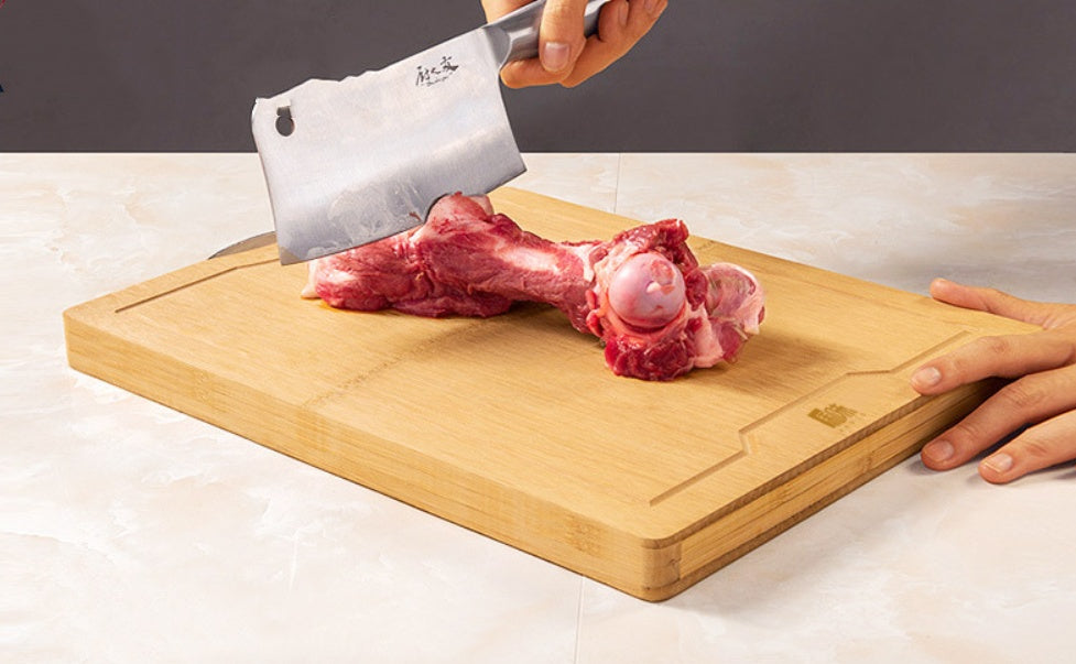 Carbonized Bamboo Cutting Board For Durable And Hygienic Food Prep