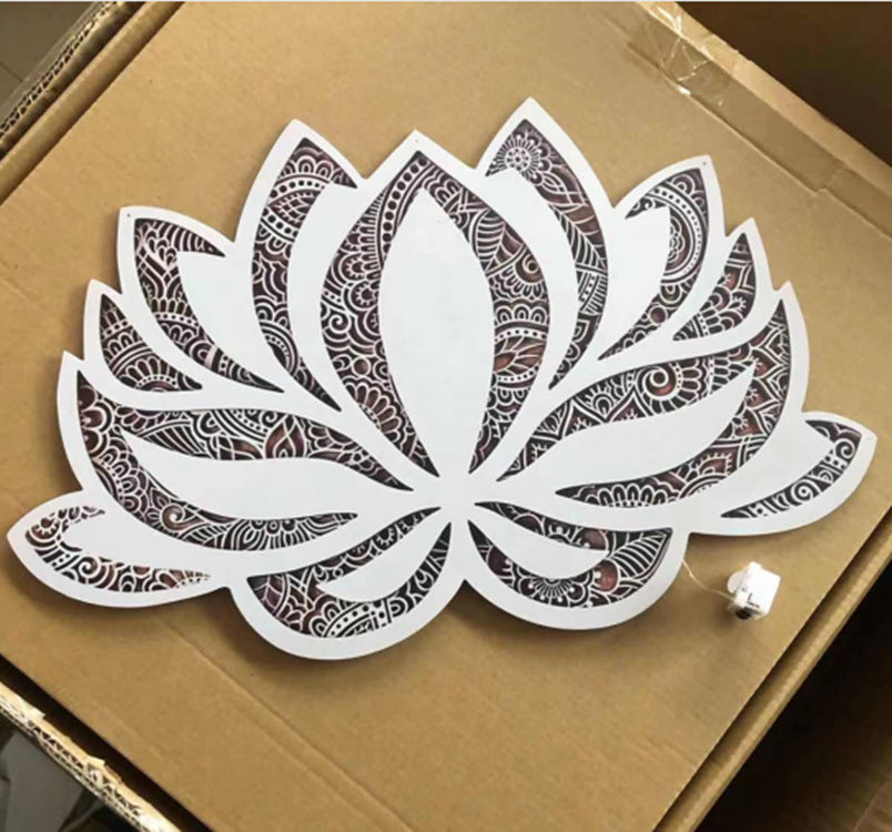 Mandala Yoga Night Light Atmosphere Decor