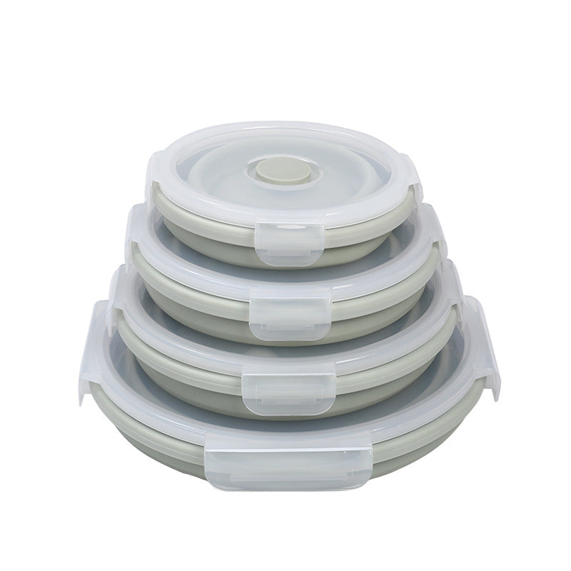 Silicone Lunch Box Food Storage Container