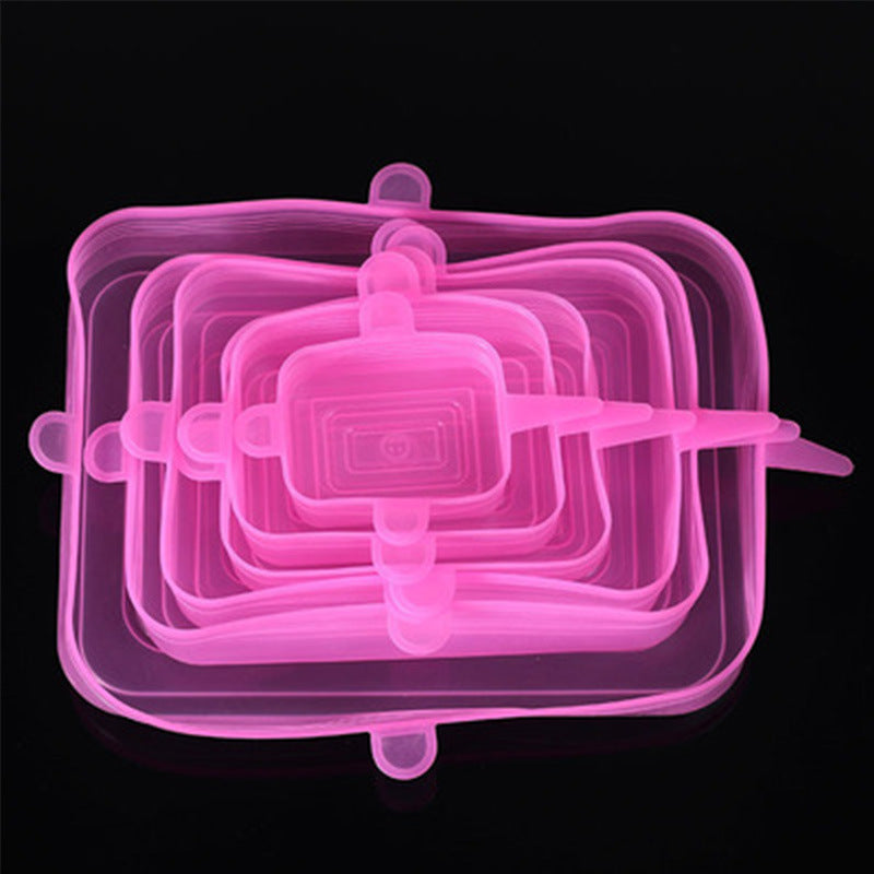 Silicone Stretch Lids Reusable Food Storage Covers