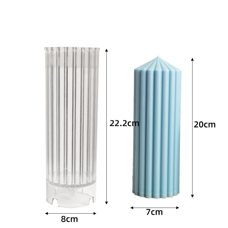 Geometric Spire Scented Candle Mold Rack