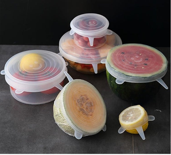 Silicone Universal Bowl Fresh Keeping Cover Set