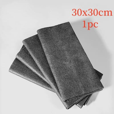 Thickened Microfiber Cleaning Cloth Glass And Car Polish