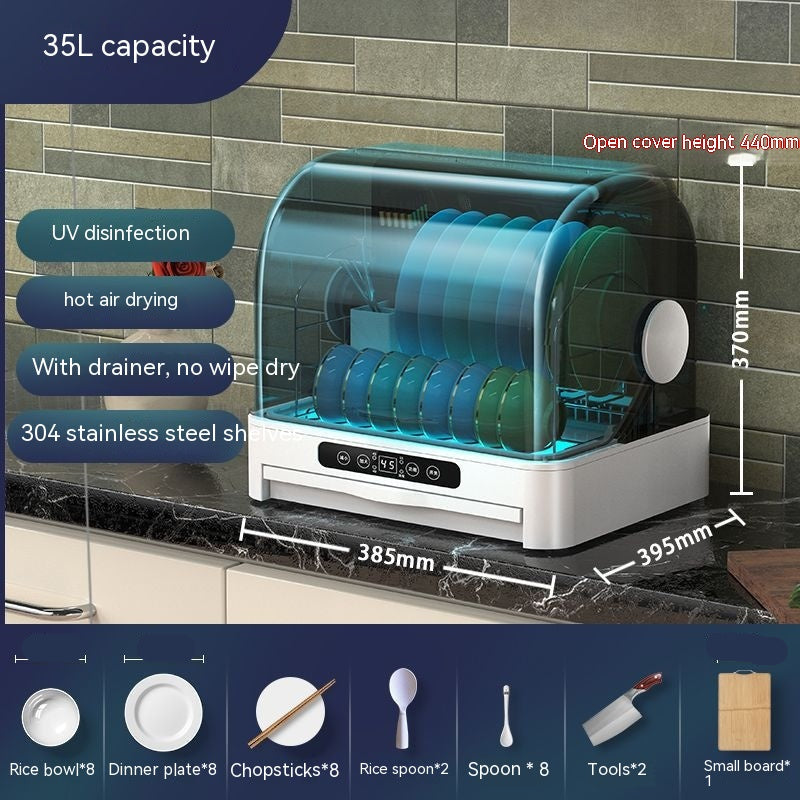 Mini Small Kitchen Desktop Disinfection Dryer