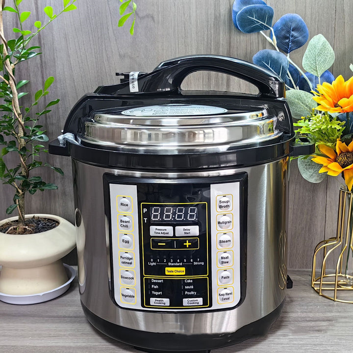 1.6gal Electric Pressure Cooker Multi-Function Large Capacity Cooker
