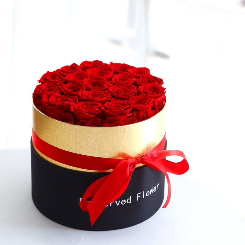Preserved Roses Box Romantic Valentine Gift Set