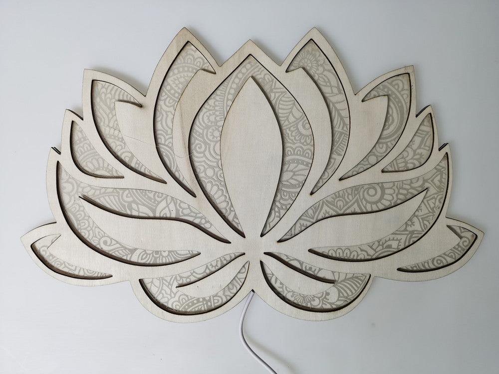 Mandala Yoga Night Light Atmosphere Decor