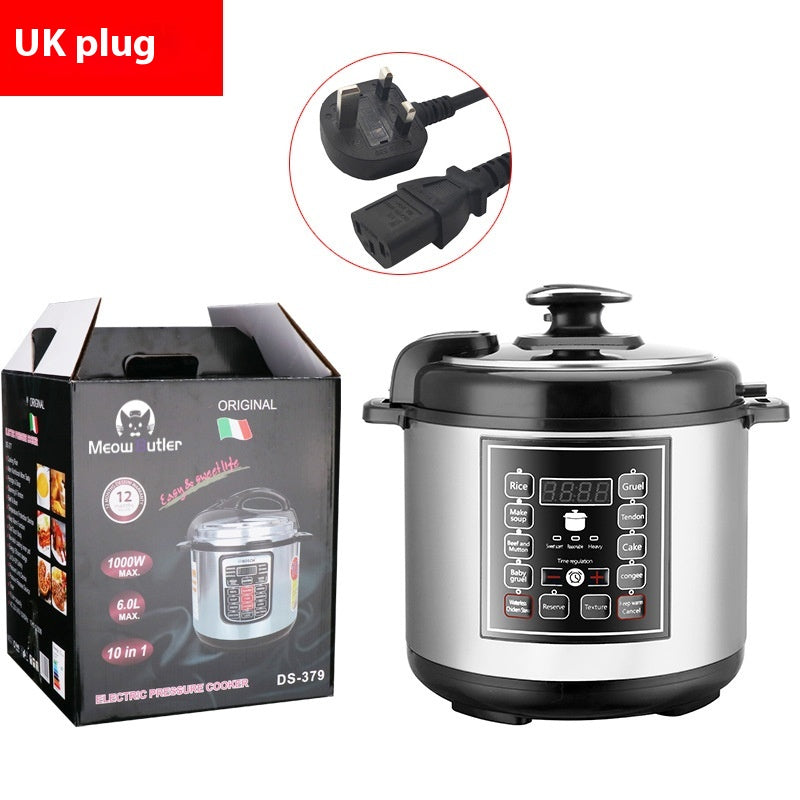 1.3gal Multi-Function Pressure Cooker With Intelligent Timer Reservation