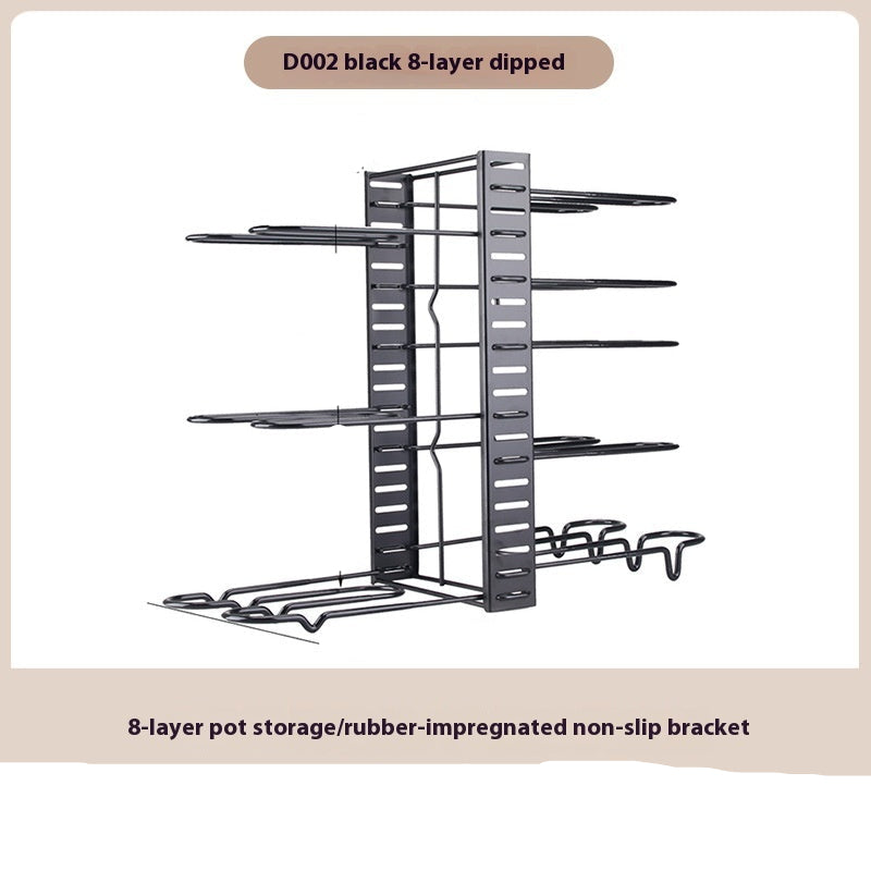 Removable Folding Multi-functional Kitchen Rack