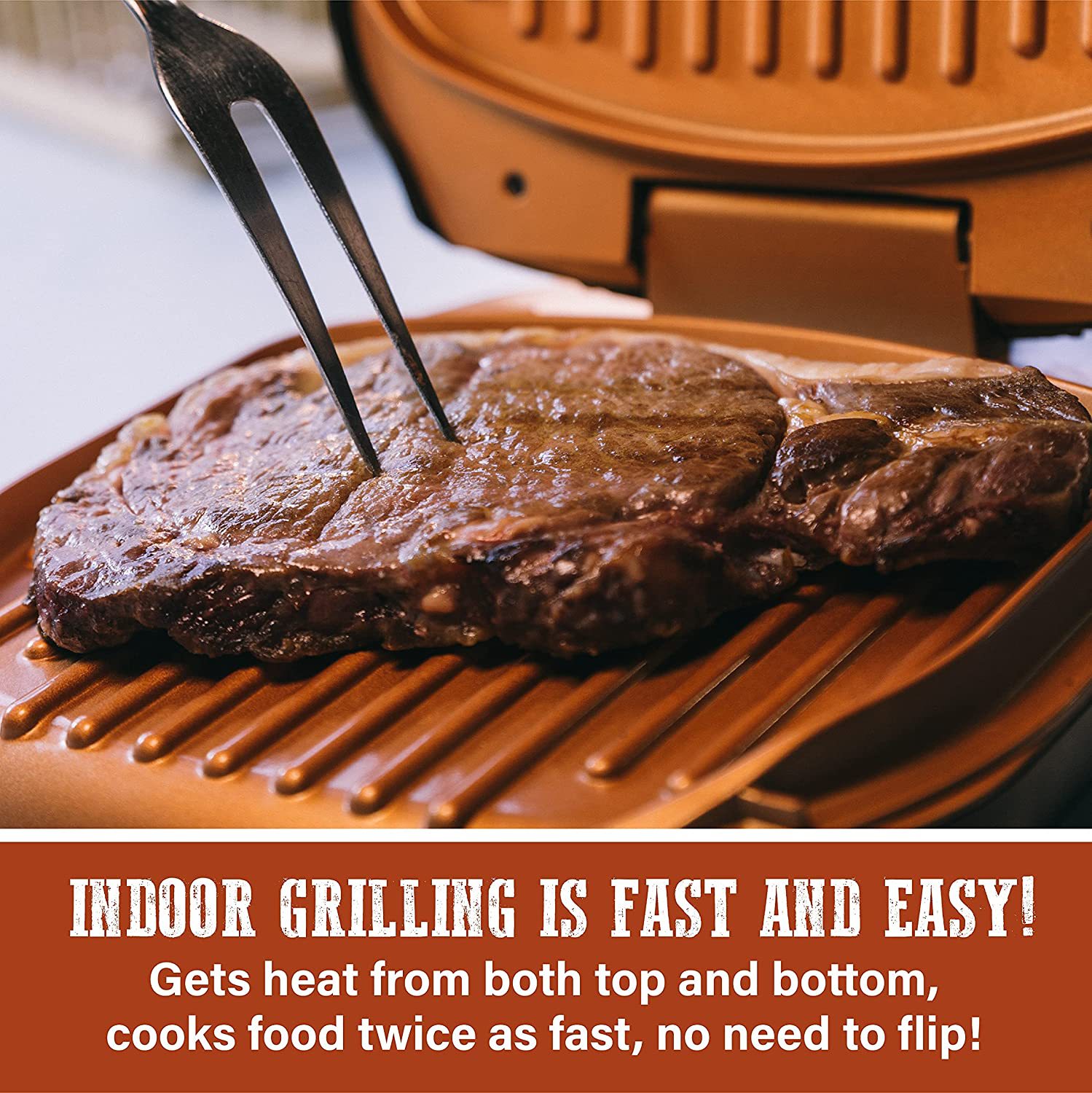Double-Sided Multi-Functional Home Grill