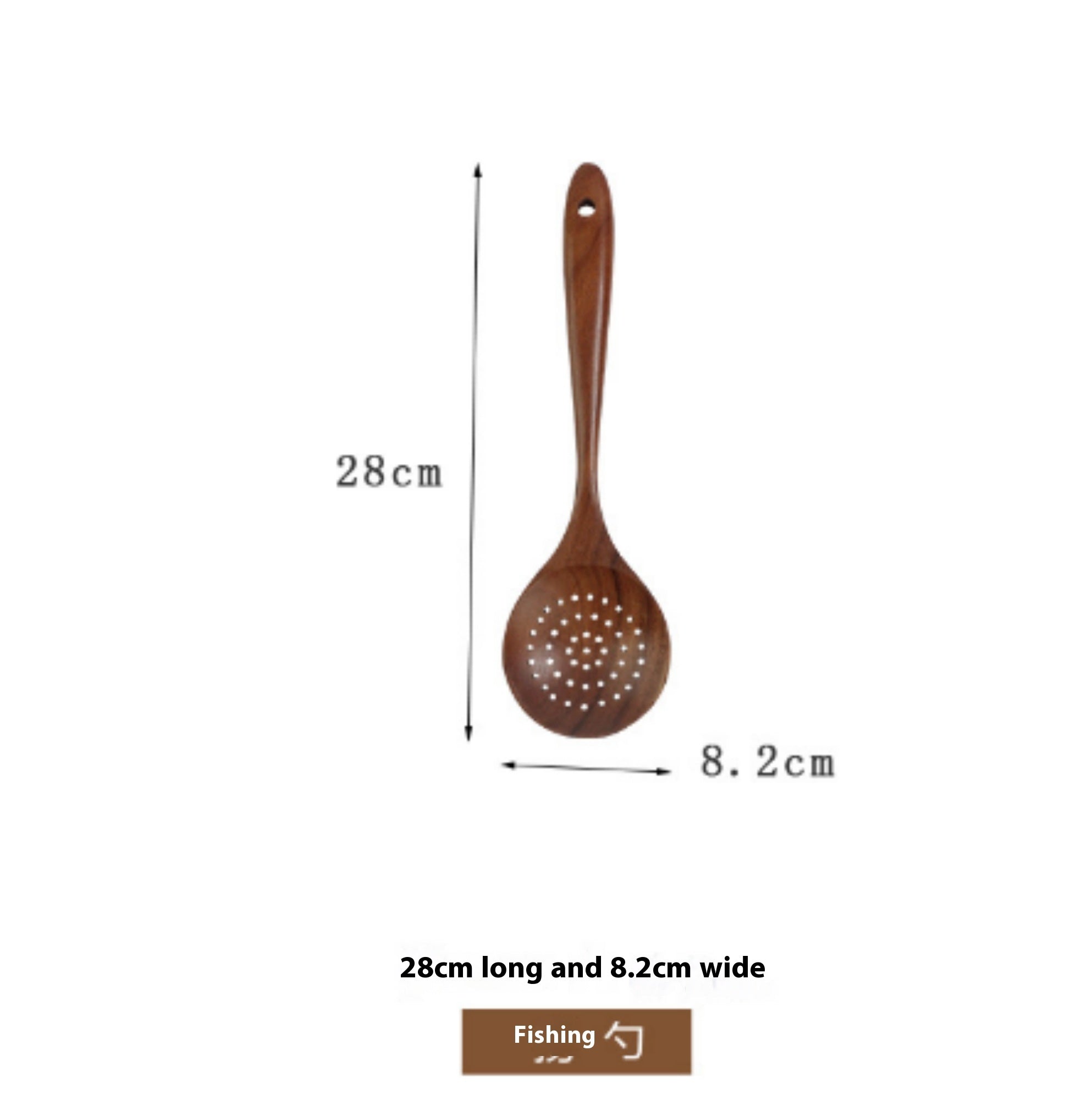 Thailand Teak Wood Kitchen Utensil Set Spoon Ladle Skimmer